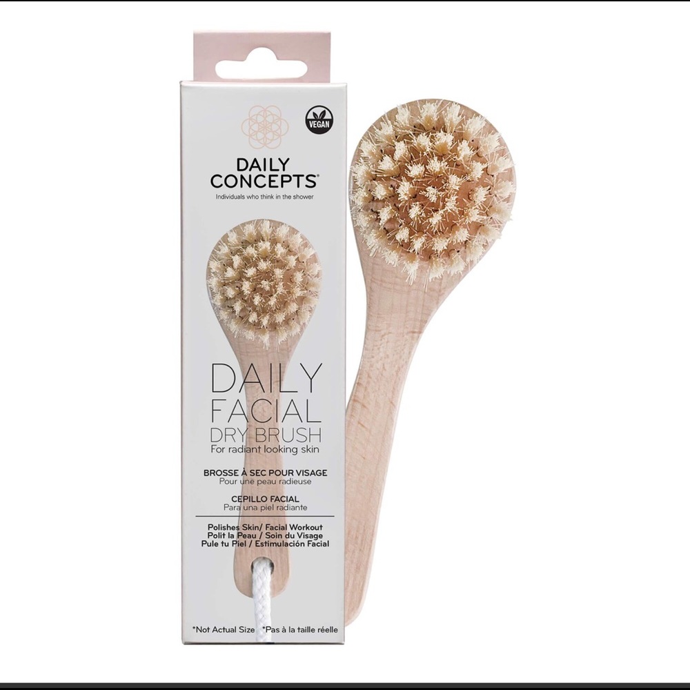 Daily Facial Dry Brush